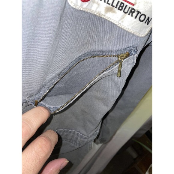 Team Halliburton Original Authentic Oil Worker Uniform One Piece 70x23 XXL - Picture 13 of 16